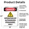 Signmission Safety Culture Sign, 18 in Width, Plastic, Rectangle OS-2PACK-DS-P-1824-V-1510 - alternate 2